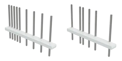 Advantages of using substrate material for the base part 1
