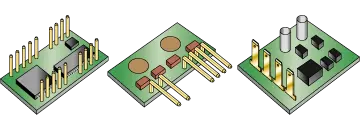 Image of Electrical mechanism parts for external connection of board modules