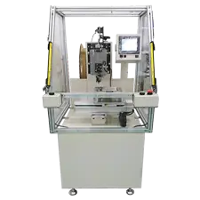 Image of insertion machine for stationary pin terminals