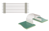 基板フレキシブル接続部品のイメージ