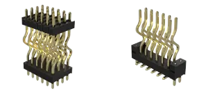 Image of Wave pin terminal multi-row type