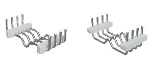 Image of Wave pin terminal type for PCB horizontal connection