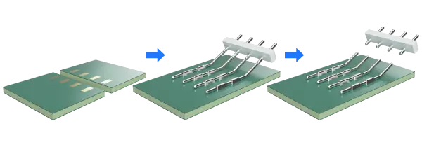 Image of Horizontal connection between boards 2