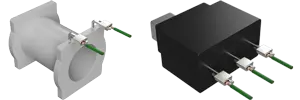 Image of crimping switches and coil bobbins