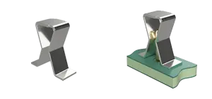Product example 1 of SMT bottom entry terminals
